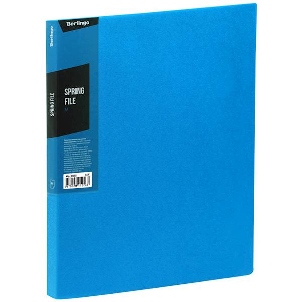 Segregator Berlingo Spring folder z wąsem niebiesk