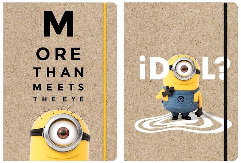 Teczka z gumką A4 Minionki Kraft