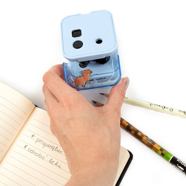 Temperówka elektryczna podwójna A niebieska Kidea