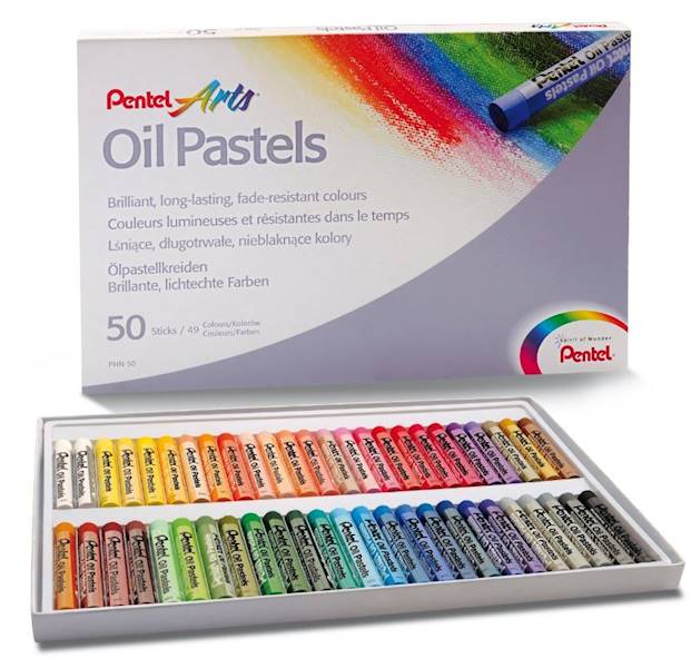 Pastele olejne 50 kol. Pentel