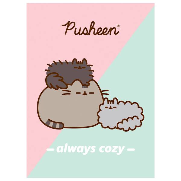 Zeszyt A4/32 kratka Pusheen