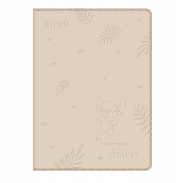 Notes B6/80 Stitch w kratkę beżowy