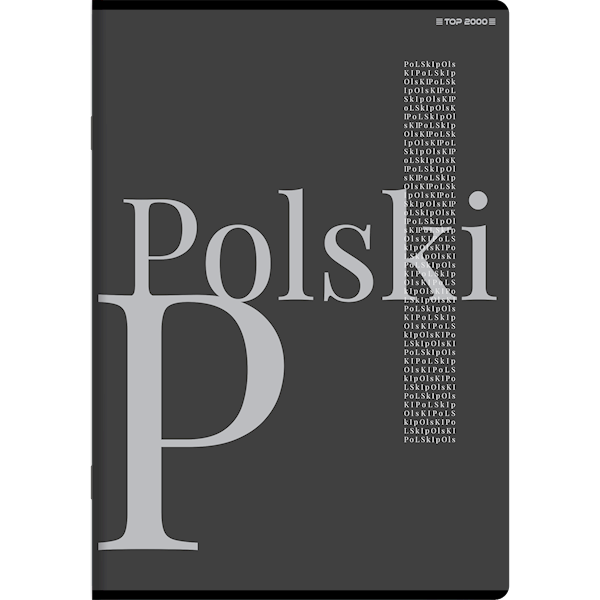 Zeszyt A5/60k linia TOP-2000 Polski