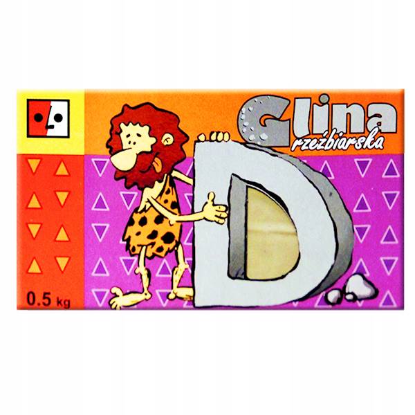 Glina rzeżbiarska 0,5kg