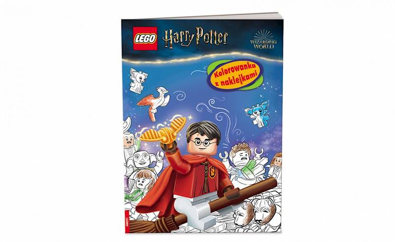 Kolorowanka z naklejkami Lego Harry Potter