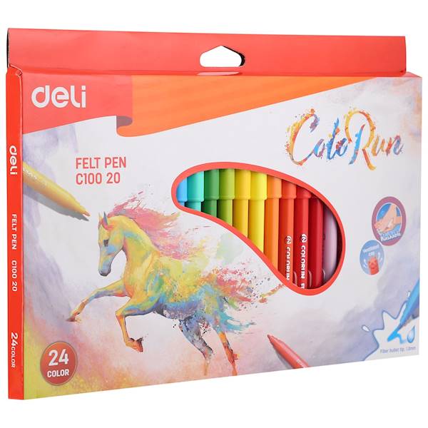 Flamastry Deli Colorun 24 kolory