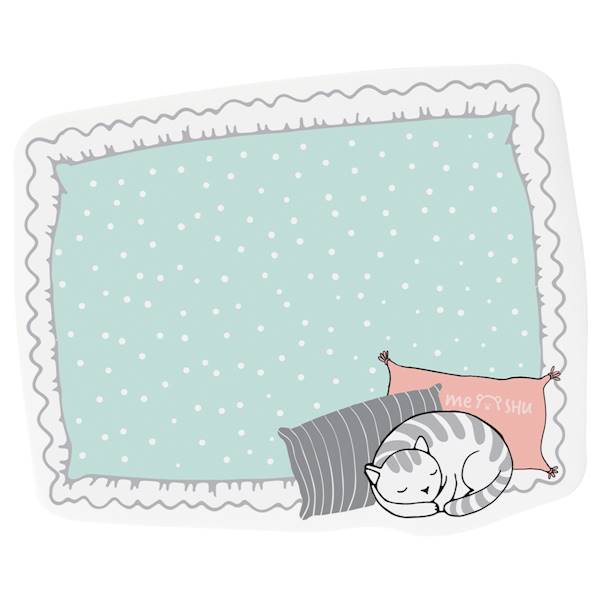 Karteczki samoprzylepne Meshu Soft Pillow 40 ark.