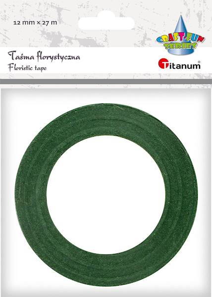 Taśma florystyczna Titanum 12mm x 27m