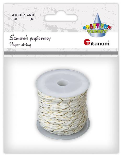 Sznurek papierowy Titanum 2mm x 10m