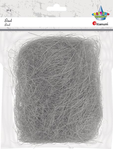 Sizal Titanum szary 30g