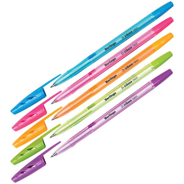 Długopis Berlingo Tribase Neon