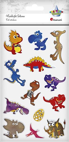 Naklejki foliowe Titanum dinozaury
