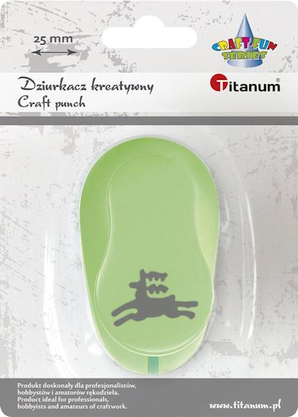 Dziurkacz ozdobny Titanum 25mm renifer