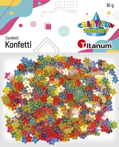 Konfetti Titanum 10g kwiaty 