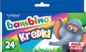 Kredki świecowe Bambino 24 kolory