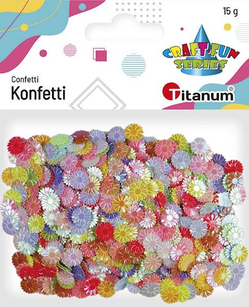 Konfetti Titanum 15g kwiaty 