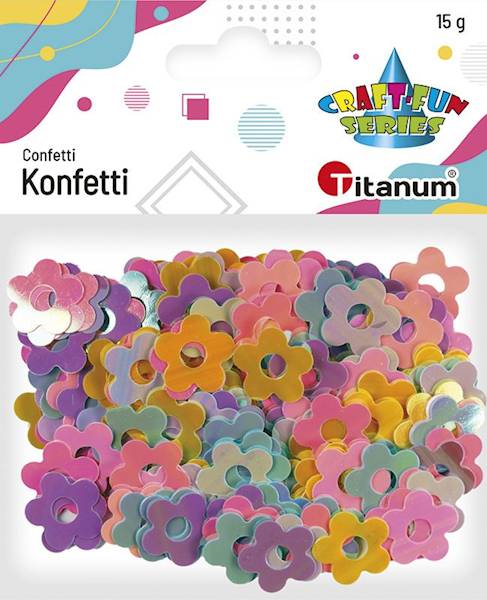 Konfetti Titanum 15g kwiaty 