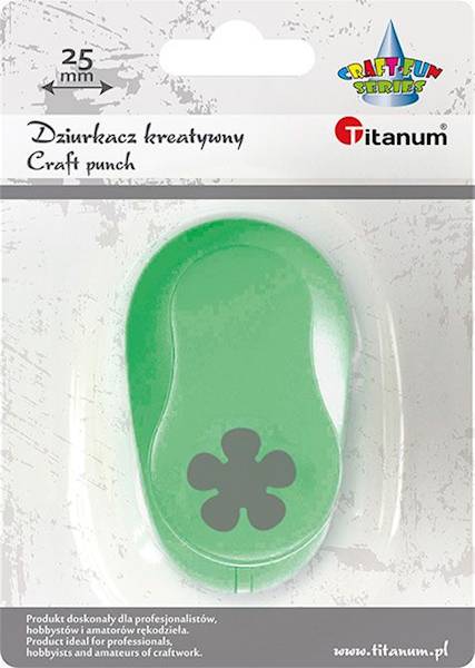 Dziurkacz ozdobny Titanum 25mm kwiat