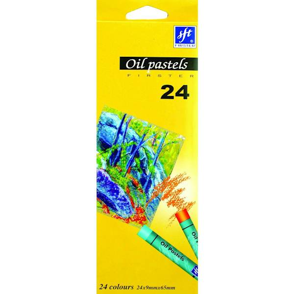 Pastele olejne Firster 24 kolory