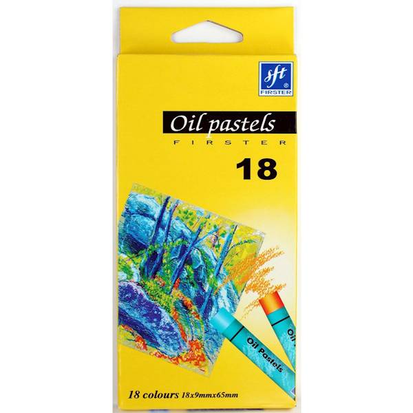 Pastele olejne Firster 18 kolorów