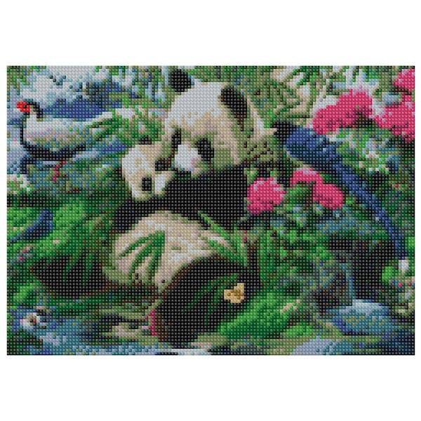 Diamentowa mozaika Flamingo 30x40cm Panda