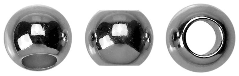 Koraliki Titanum 20 szt. 13mm srebrne