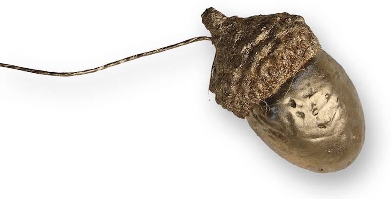 Dekoracje florystyczne Titanum 10 szt. żołędzie zł