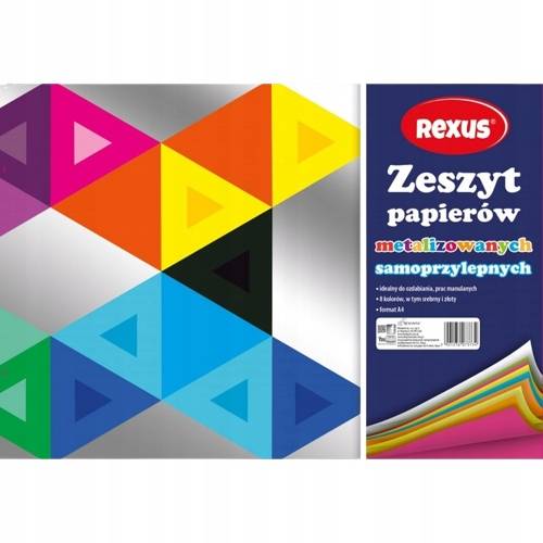 Zeszyt papierów metal. samoprzyl. A4 Beniamin
