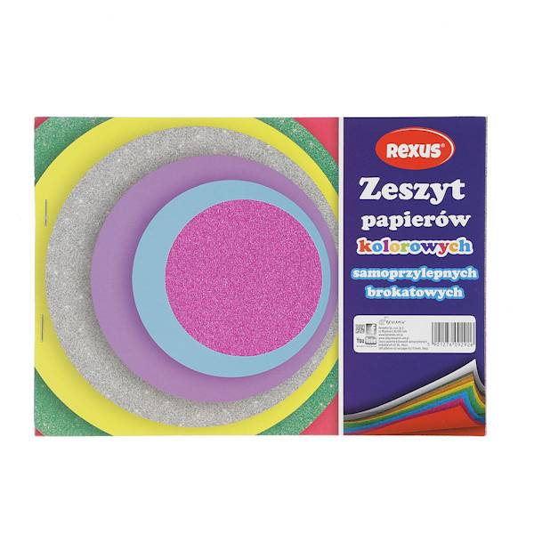 Zeszyt papierów brokatowych samoprzyl A5 Beniamin