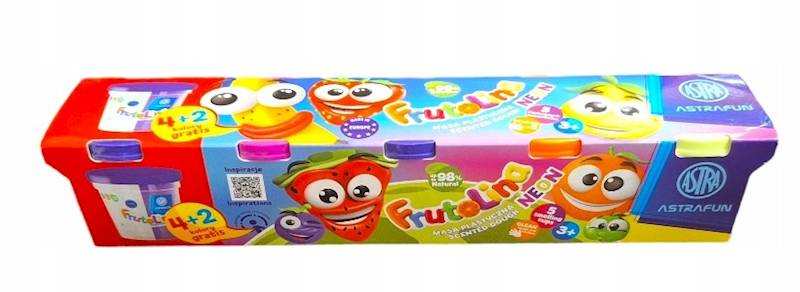 Masa plastyczna Astra Frutolina Neon 5 x 100g