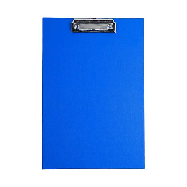 Deska A5 PVC z klipem niebieska D.RECT