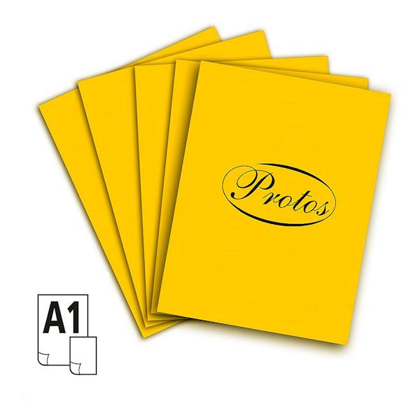 Brystol Protos A1 żółty ciemny 160-180g