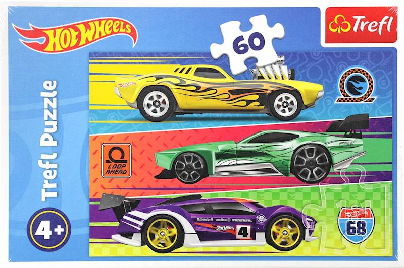 Puzzle Trefl Hot Wheels Wyścig 60 el.