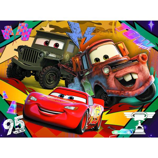 Puzzle Trefl Auta Rozpędzone samochody 30 el.