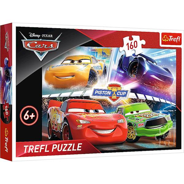 Puzzle Trefl Auta 3 zwycięski wyścig 160 el.