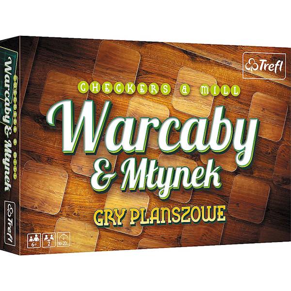 Gra planszowa Warcaby/Młynek