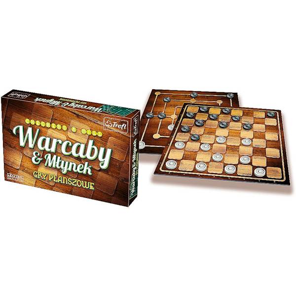 Gra planszowa Warcaby/Młynek
