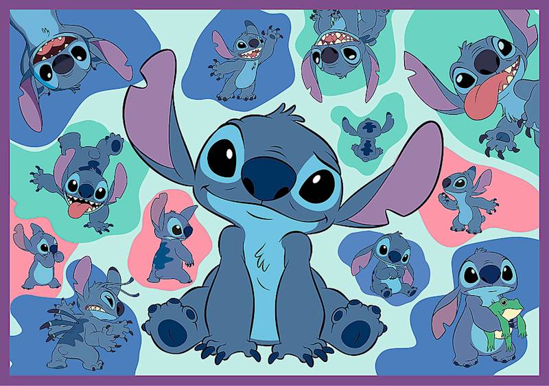 Puzzle Trefl Lilo I Stitch 4w1 