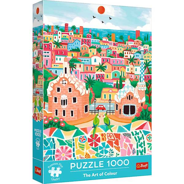 Puzzle Trefl Art Barcelona Hiszpania 1000 el. 