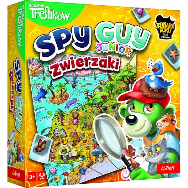 Gra edukacyjna Spy Guy Junior Zwierzaki