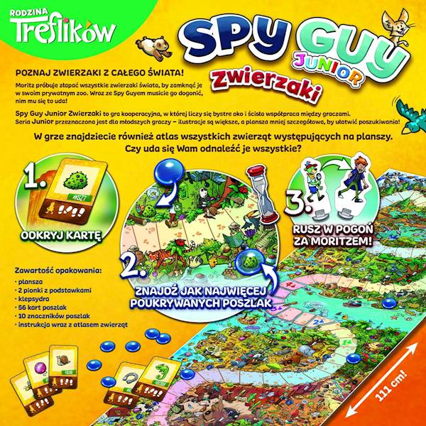 Gra edukacyjna Spy Guy Junior Zwierzaki