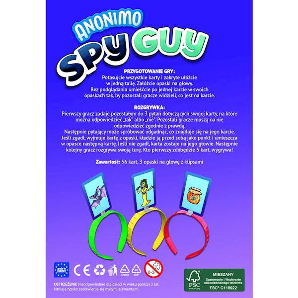 Gra strategiczna Spy Guy Anonimo