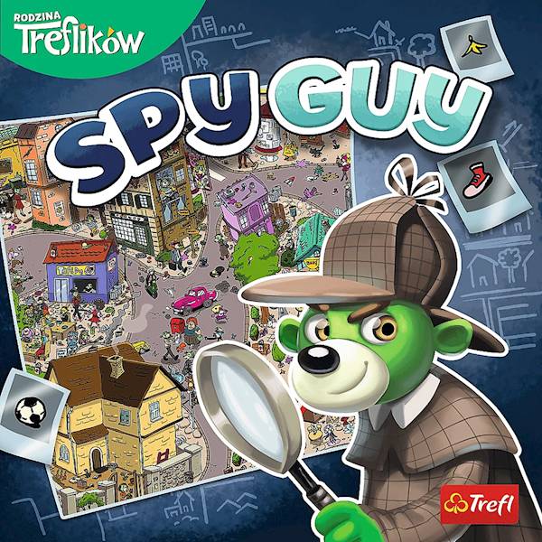 Gra planszowa Spy Guy Rodzina Treflików