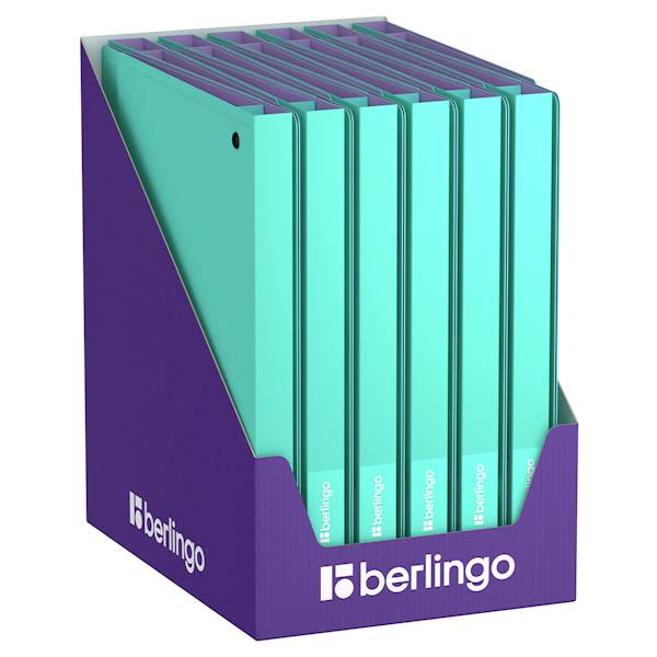 Segregator Berlingo A4/4R turkusowo-liliowy
