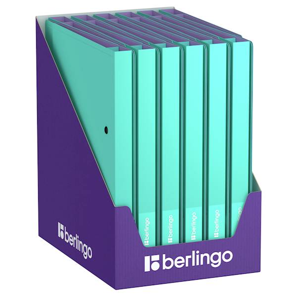 Segregator Berlingo A4/2R turkusowo-liliowy