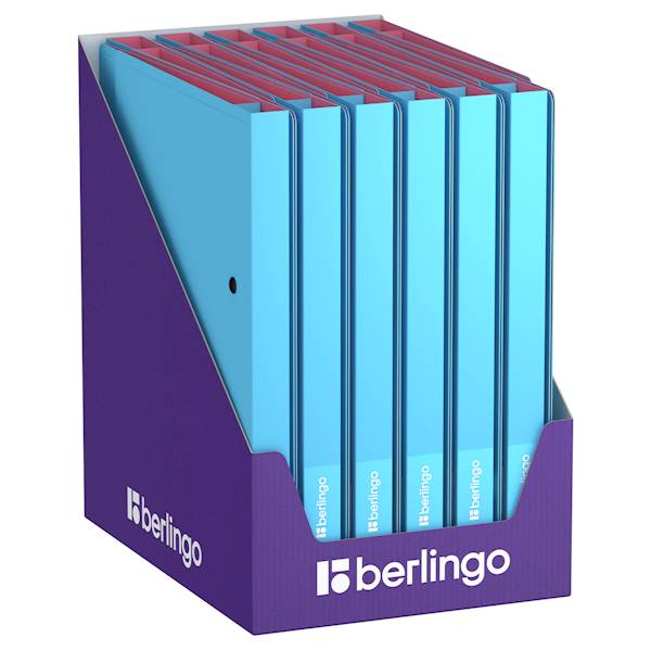 Segregator Berlingo A4/2R niebiesko-różowy