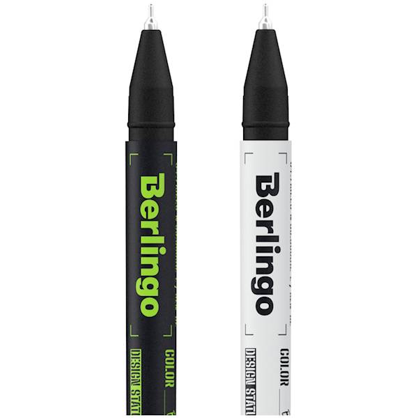 Długopis ze skuwką Berlingo Tech niebieski 0,7mm