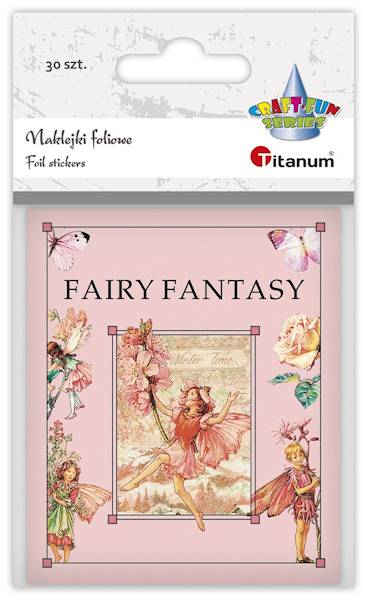 Naklejki foliowe Titanum 30 szt. Fairy Fantasy