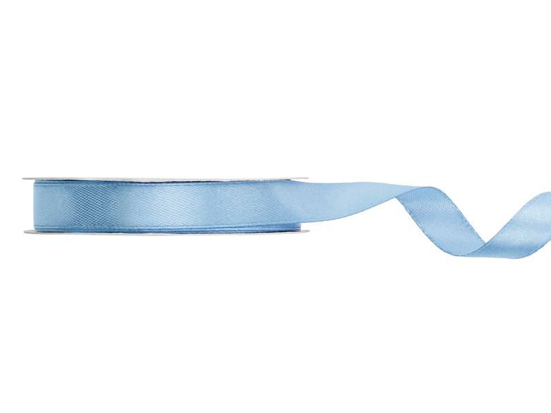 Wstążka satynowa mglisty niebieski 12mm x 25m 