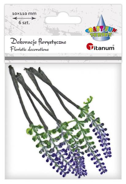 Dekoracje florystyczne Titanum kwiaty wrzosu 